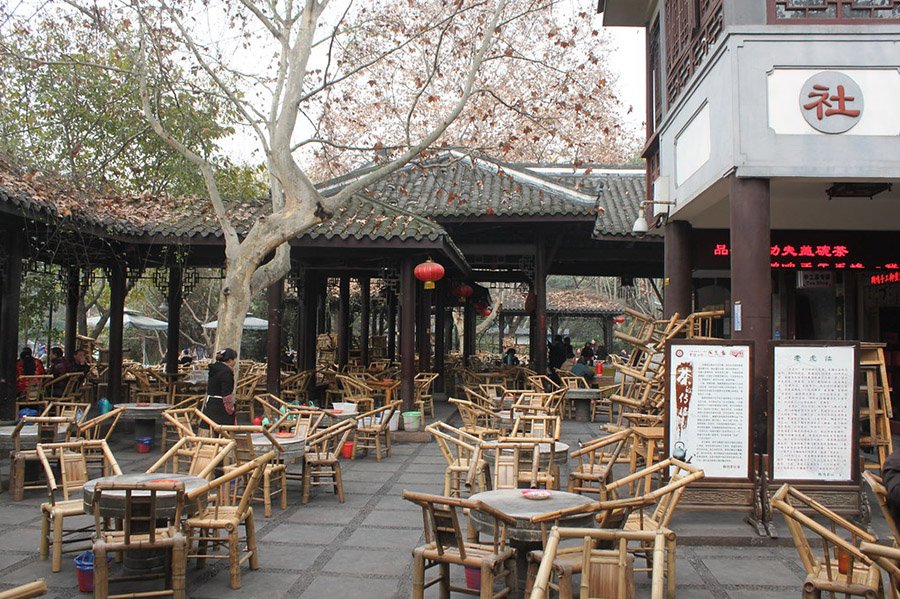 He Ming Tea House, Chengdu