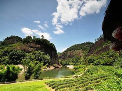 the scenery of Wuyishan Mountain,China